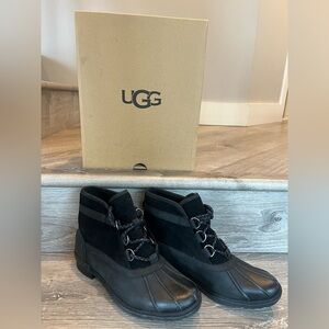 UGG Black Greda Duck Boots